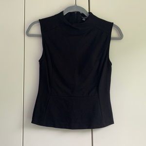 Eva Longoria Black Peplum Top